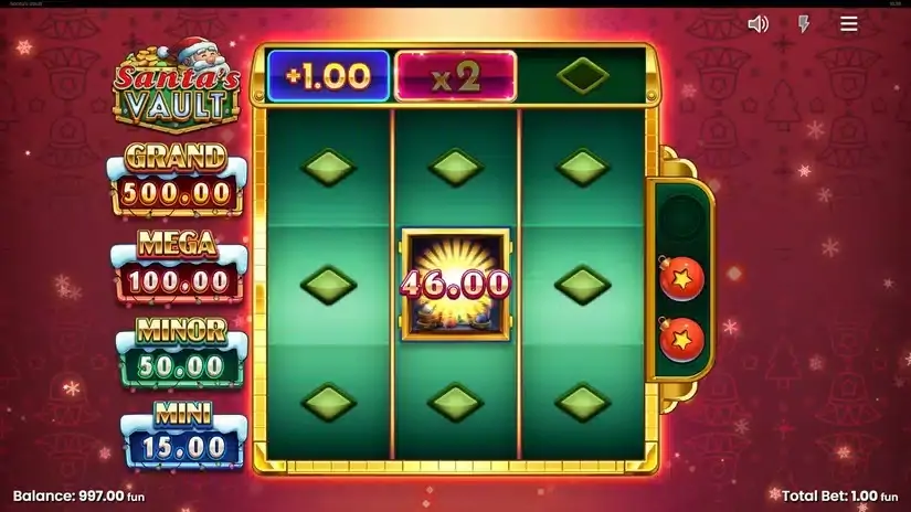 Santa’s Vault slot screenshot 4