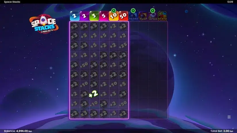 Space Stacks slot screenshot 4