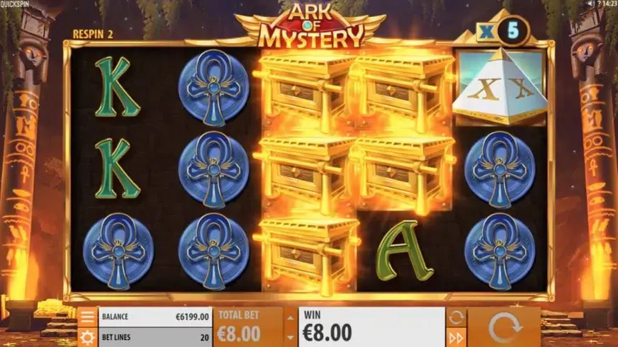 Ark Of Mystery slot screenshot 1