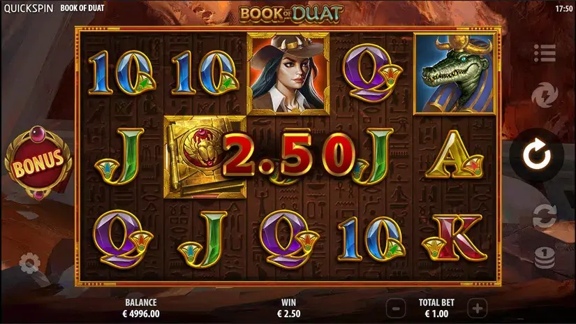 Book of Duat slot screenshot 2
