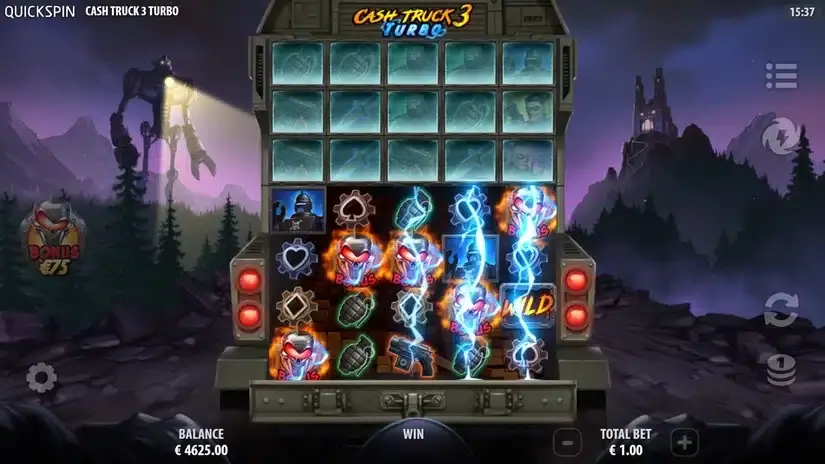 Cash Truck 3 Turbo slot screenshot 2