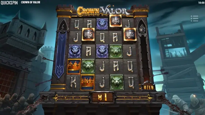 Crown of Valor slot screenshot 3