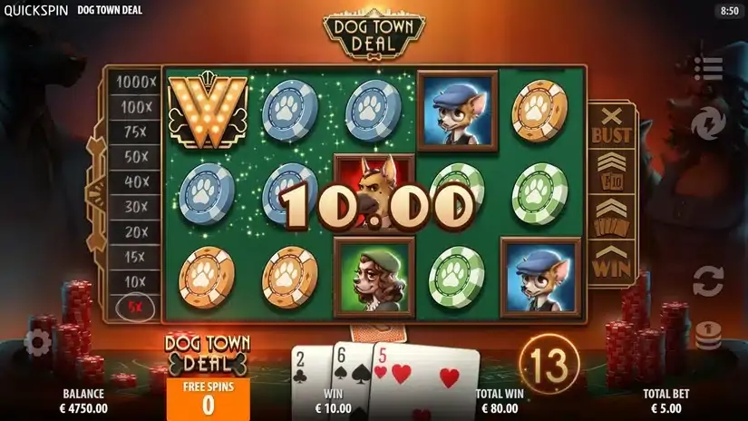 Dog Town Deal slot screenshot 5