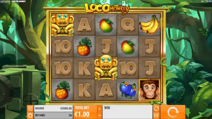 Loco the Monkey slot screenshot 1
