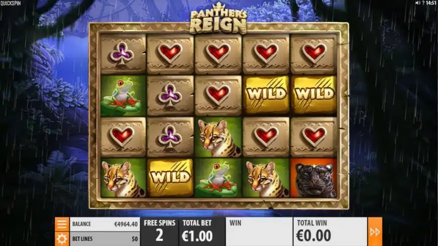 Panthers Reign slot screenshot 3