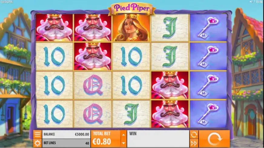 Pied Piper slot screenshot 2