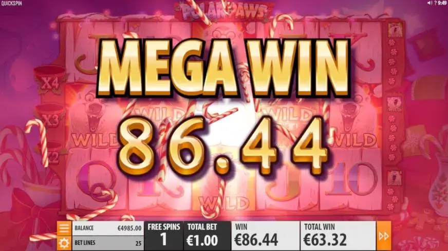 Polar Paws slot screenshot 5