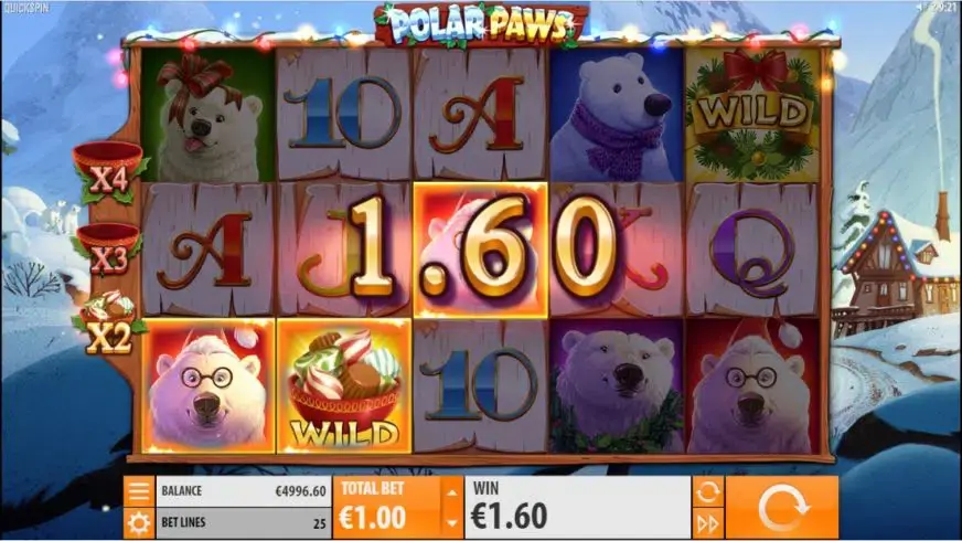 Polar Paws slot screenshot 2