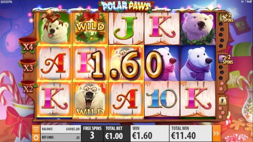 Polar Paws slot screenshot 4