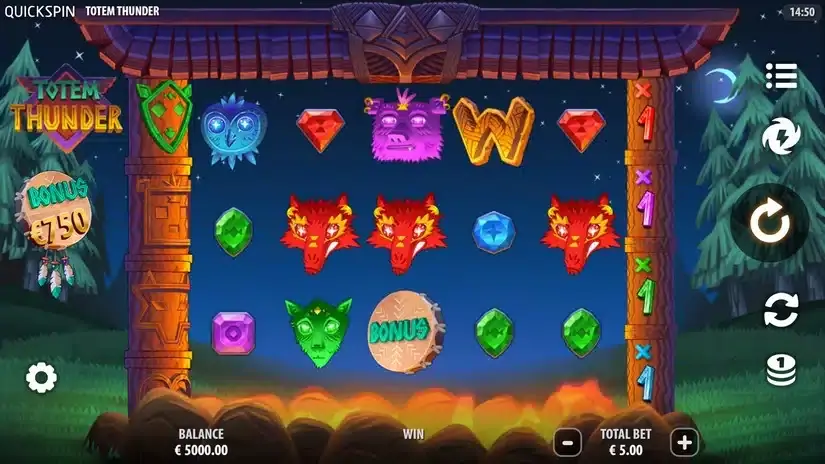 Primal Spirits slot screenshot 1