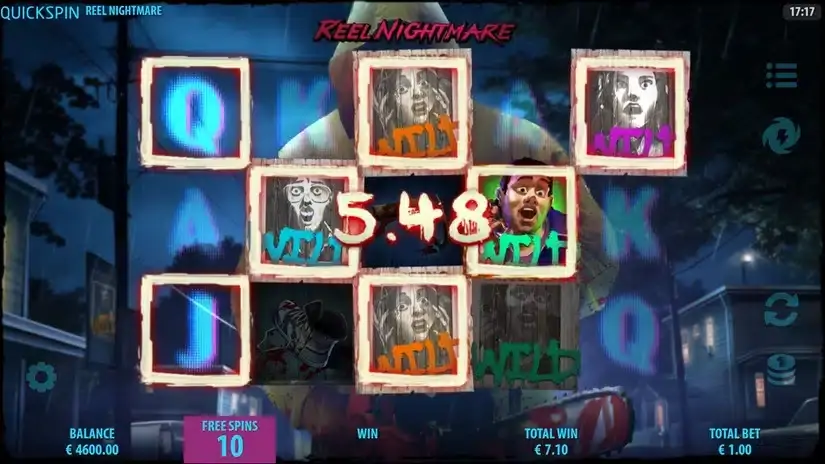 Reel Nightmare slot screenshot 3