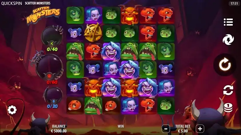 Scatter Monsters slot screenshot 