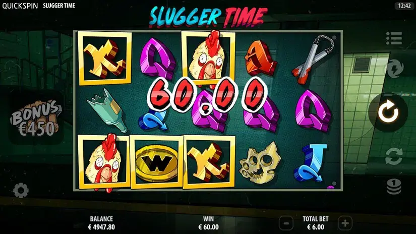 Slugger Time slot screenshot 2