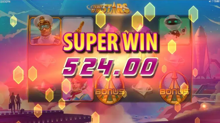 Ticket to the Stars slot screenshot 7