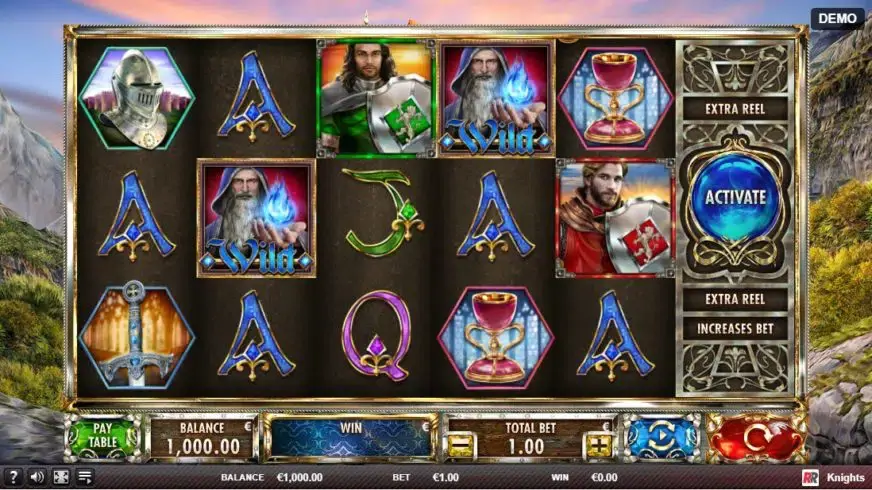 Knights slot screenshot 