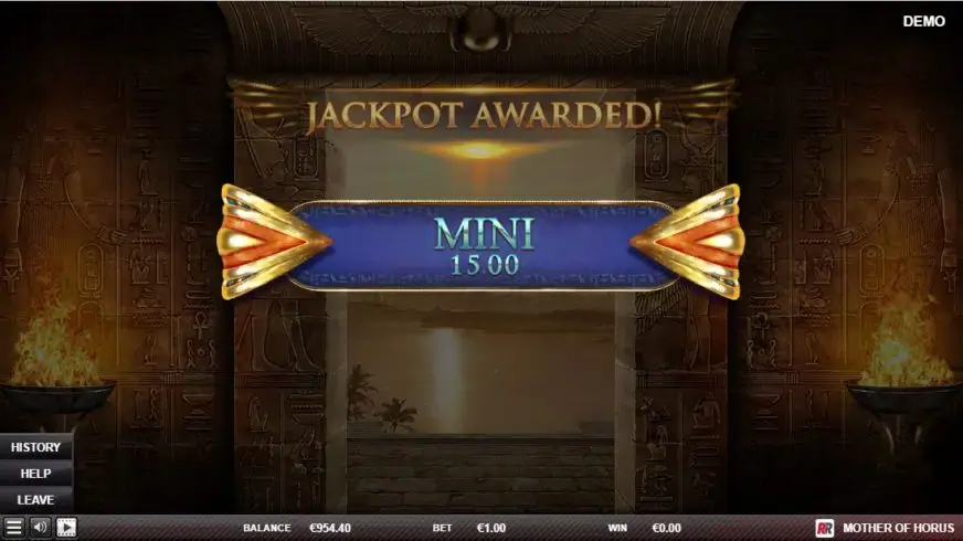 Mother of Horus slot screenshot 