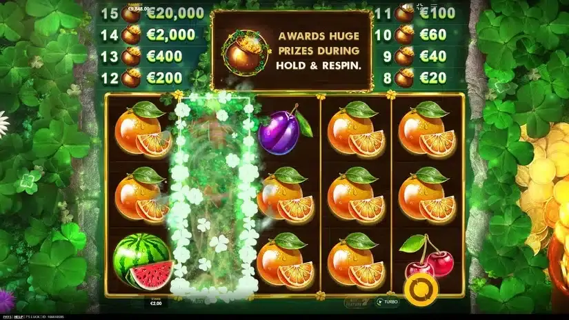 7’s Luck slot screenshot 2