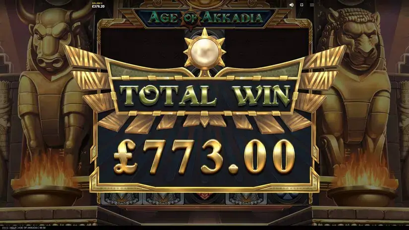 Age Of Akkadia slot screenshot 