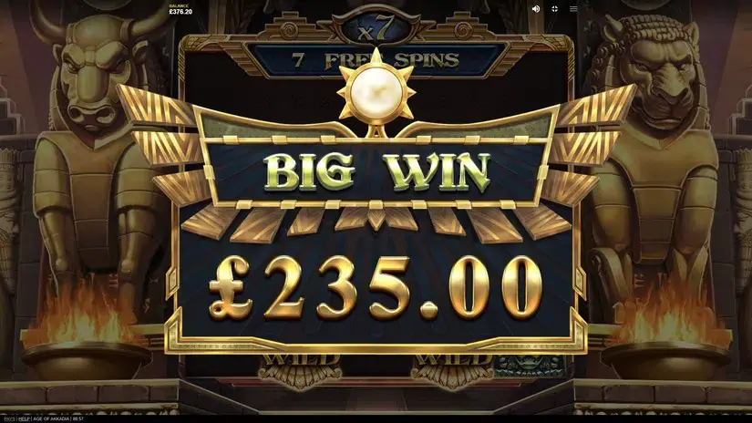 Age Of Akkadia slot screenshot 6