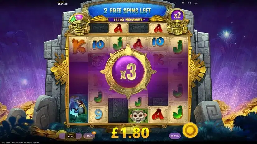 Amazon Island MegaWays slot screenshot 5