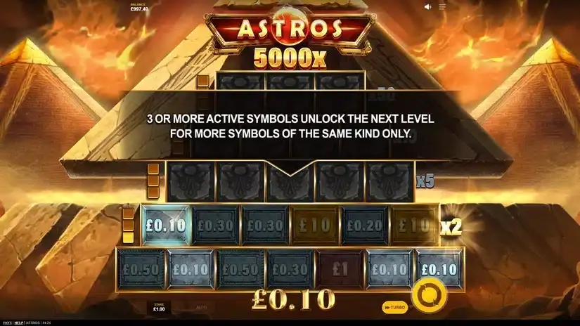 Astros slot screenshot 2