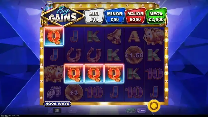 Big Gains slot screenshot 2