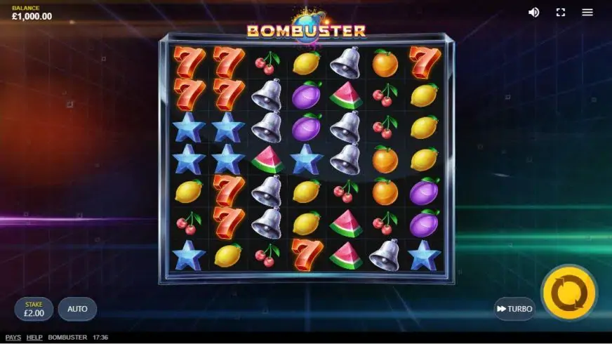 Bombuster slot screenshot 1