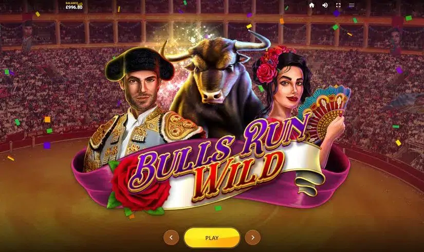 Bulls Run Wild slot screenshot 