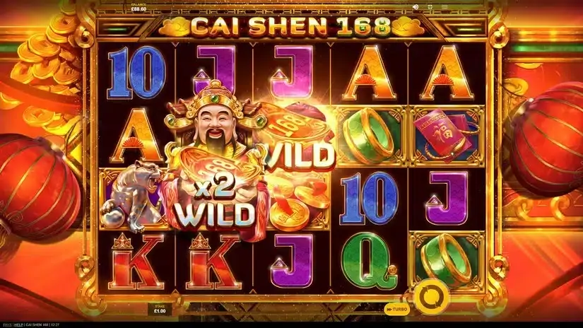 Cai Shen 168 slot screenshot 