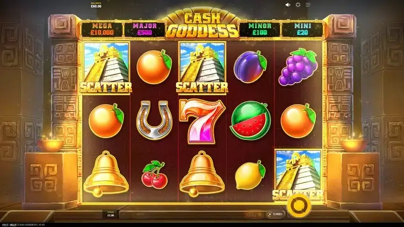 Cash Goddess slot screenshot 2