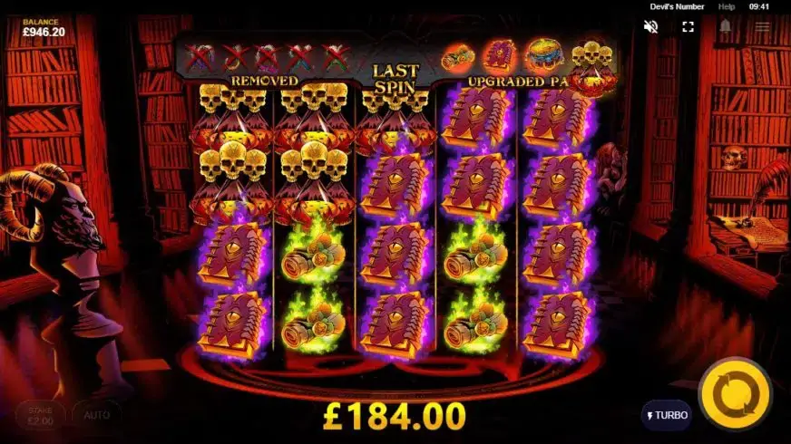 Devil’s Number slot screenshot 