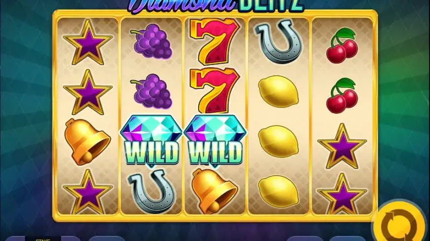 Diamond Blitz slot screenshot 3