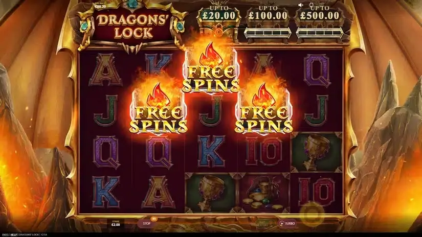 Dragons’ Lock slot screenshot 3