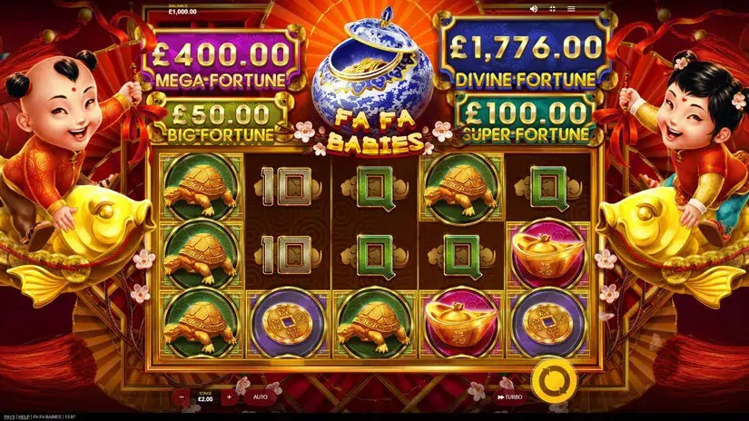 Fa Fa Babies slot screenshot 1