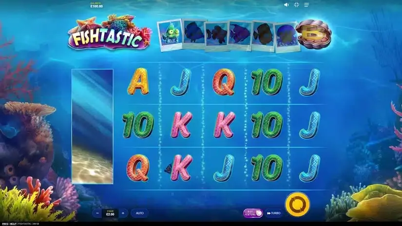 Fishtastic slot screenshot 