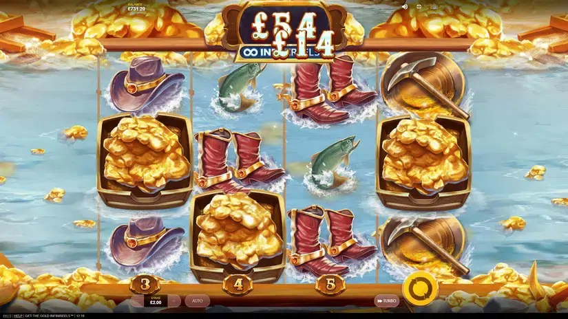 Get The Gold Infinireels slot screenshot 6