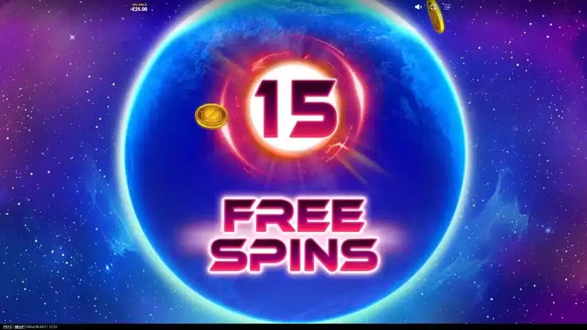 Giga Blast slot screenshot 3