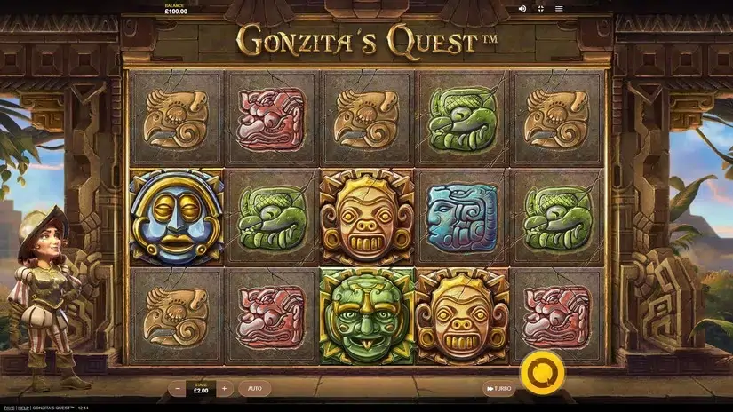 Gonzita’s Quest slot screenshot 
