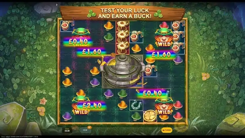 Good Luck Clusterbuster slot screenshot 