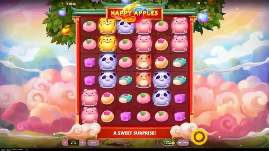 Happy Apples slot screenshot 