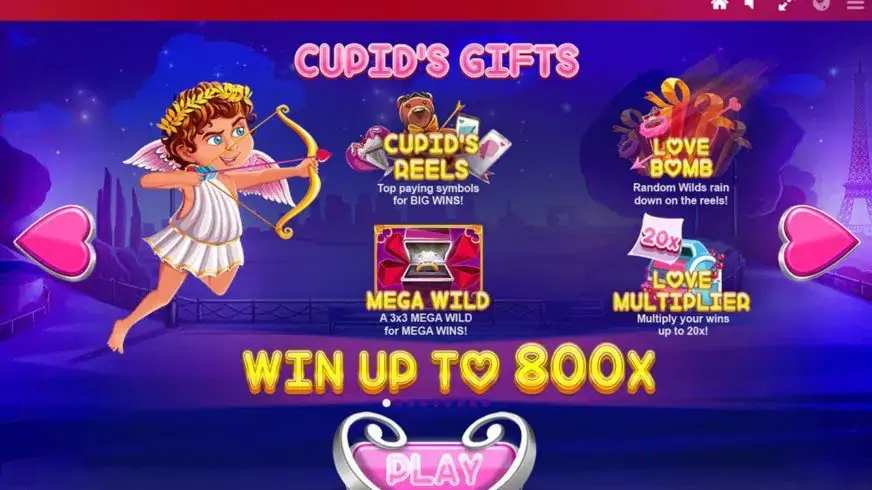 Lucky Valentine slot screenshot 2