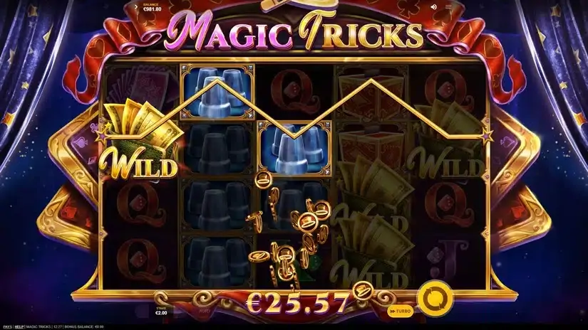 Magic Tricks slot screenshot 3