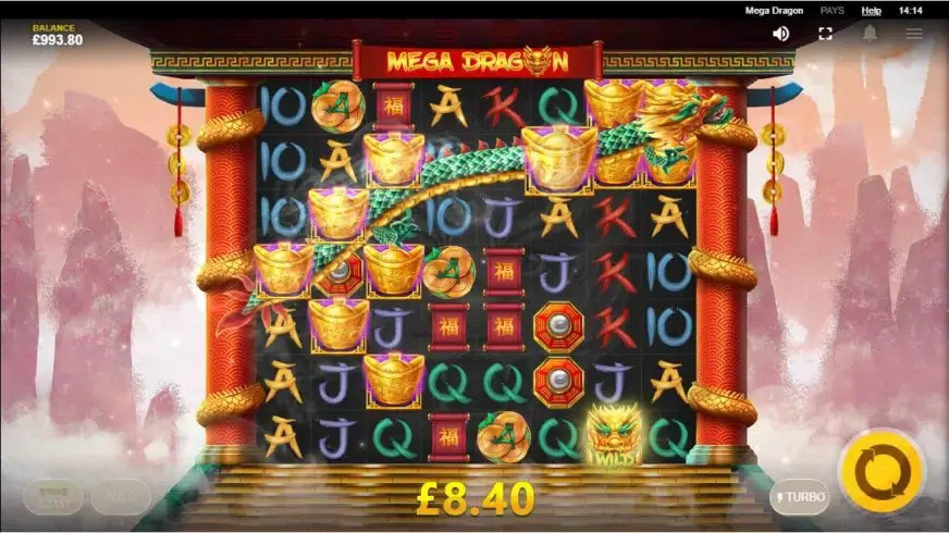 Mega Dragon slot screenshot 3