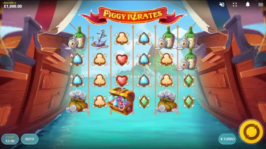 Piggy Pirates slot screenshot 1