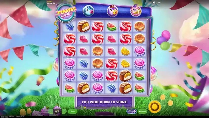 Pinatas & Ponies slot screenshot 1