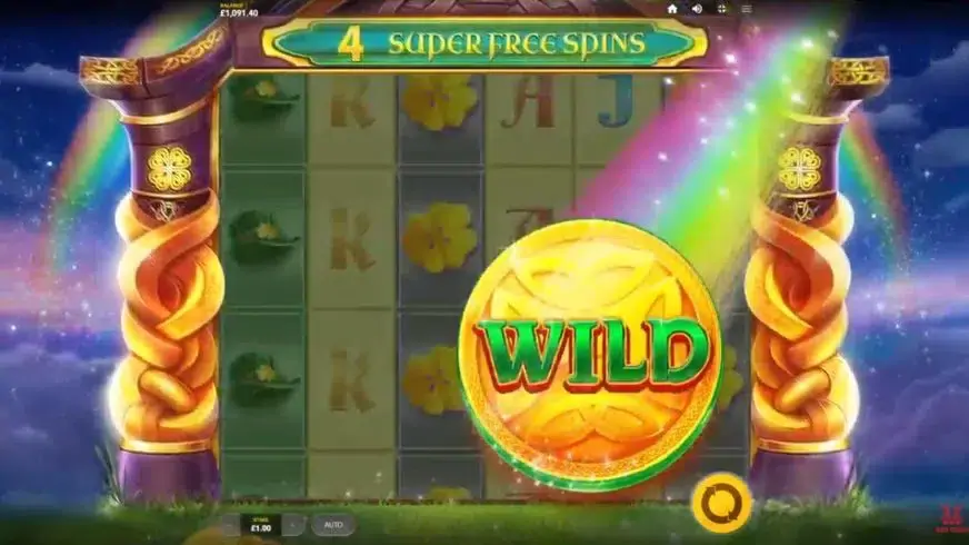 Rainbow Jackpots Power Lines slot screenshot 3