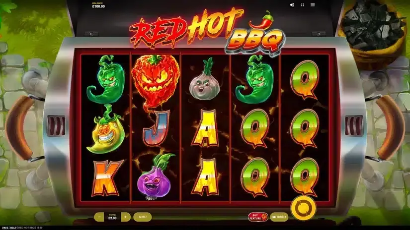 Red Hot BBQ slot screenshot 