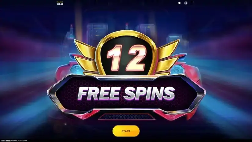 Redline Rush slot screenshot 7