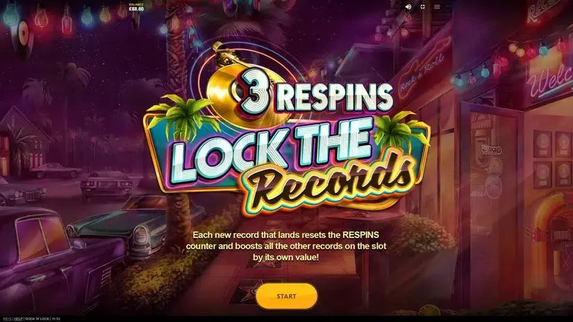 Rock’N’Lock slot screenshot 5