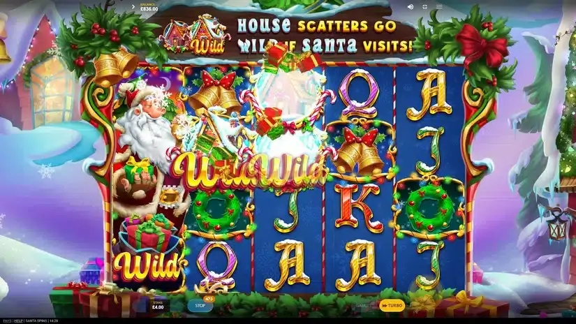 Santa Spins slot screenshot 4